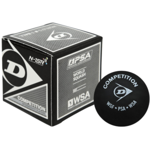 Squash Ball Dunlop Competition Single Yellow Dot (1 Ball)