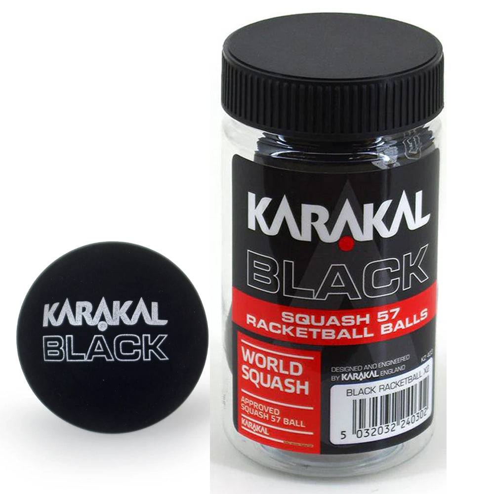 KarakalBlackRacketballBall_Tubeof2