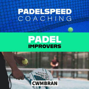 Padelspeed Coaching: Padel Improvers, Saturdays 1-2pm (Cwmbran)