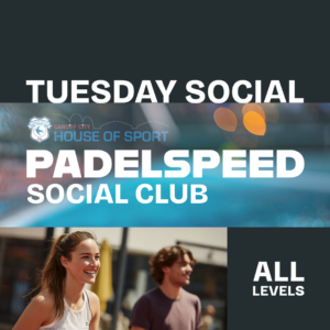 Padelspeed Social Club: Tuesdays 11am-12pm (Cardiff)