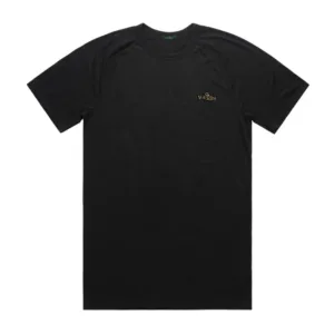 Men's Athletic T-Shirt Volcadita 'Court Blend' Black