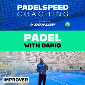 Padelspeed Coaching: Padel Improvers with Dario, 1:30-2:30pm Fridays (Cardiff)